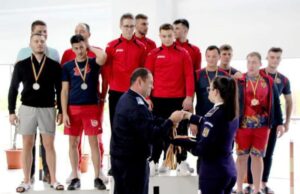 Astăzi, 23 noiembrie, la Complexul de Natație Târgoviște, s-a desfășurat festivitatea de premiere a concurenților de la Campionatul de Înot al Ministerului Afacerilor Interne