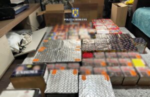 200 de kilograme de articole pirotehnice, indisponibilizate de polițiștii dâmbovițeni