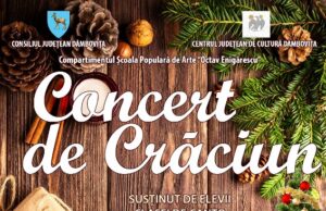 „Concert de Crăciun” al clasei de canto din cadrul Școlii Populare de Arte „Octav Enigărescu” din Târgoviște