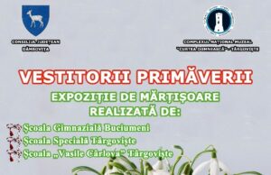 „Vestitorii primăverii” – artă și caritate a elevilor din Moreni și Târgoviște