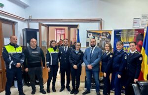 Jandarmii dâmbovițeni în acțiune de prevenire pentru siguranța elevilor