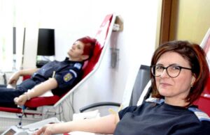 „Donează sânge! Salvează o viață!”, alături de jandarmii dâmbovițeni