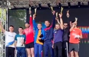 Agentul șef principal de poliție, Cătălin Amuza, victorie cu echipa la Bucharest International Half Marathon and 10K