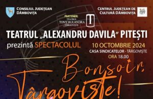 „Bonsoir, Târgoviște!” – Invitație la Teatru de Revistă, pe 10 octombrie, la Casa de Cultură a Sindicatelor! Accesul este gratuit!