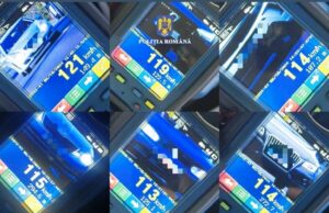 Acțiune a polițiștilor de la rutieră pentru combaterea vitezei excesive
