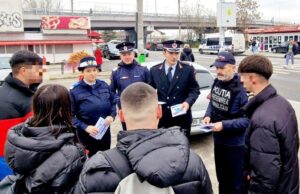 Acțiune informativ-preventivă desfășurată de jandarmi, polițiști și pompierii dâmbovițeni în municipiul Târgoviște