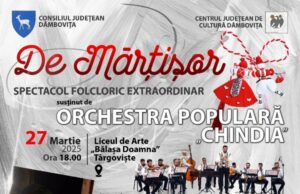 Orchestra Populară „Chindia” și o mulțime de artiști îndrăgiți într-un concert special „De Mărțișor”