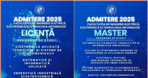 Facultatea de Inginerie Electrică, Electronică și Tehnologia Informației din cadrul Universității „Valahia” din Târgoviște dă startul admiterii pentru anul universitar 2025-2026
