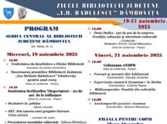 Zilele Bibliotecii Județene „I.H. Rădulescu” – programul complet!