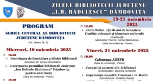 Zilele Bibliotecii Județene „I.H. Rădulescu” – programul complet!