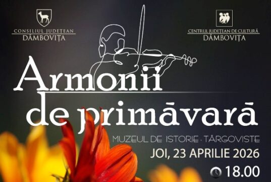 „Armonii de primăvară” vor răsuna din nou la Muzeul de Istorie din Târgoviște